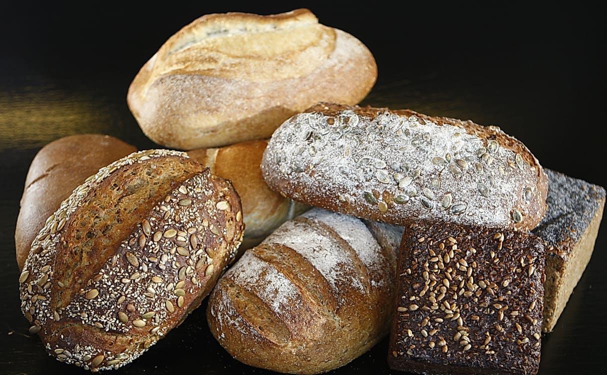 Various bread loaves